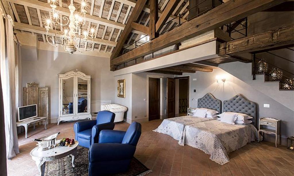 Le Bifore Cortona Rom bilde